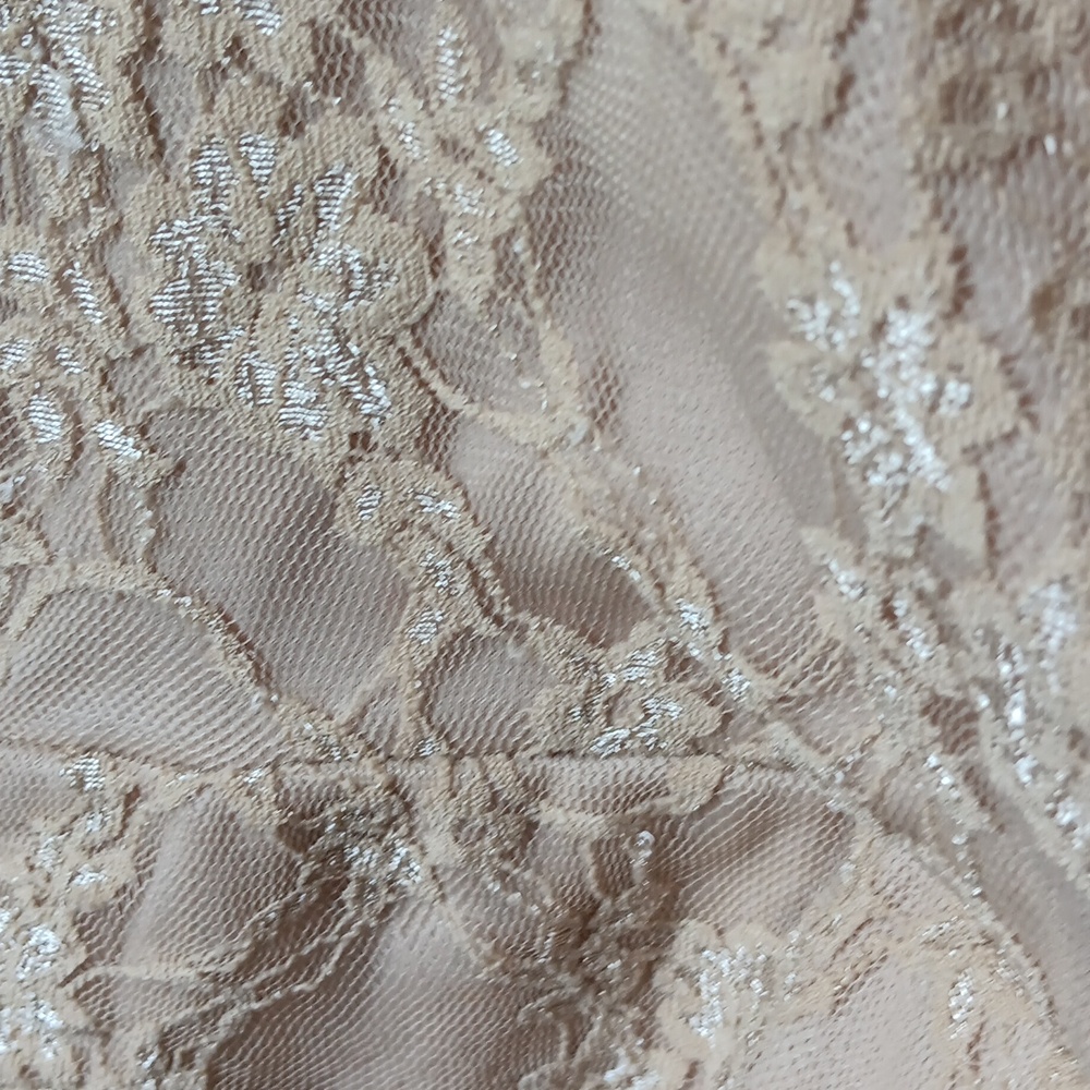 Jessica Women's Cream Lace Top - Picture 3 of 4